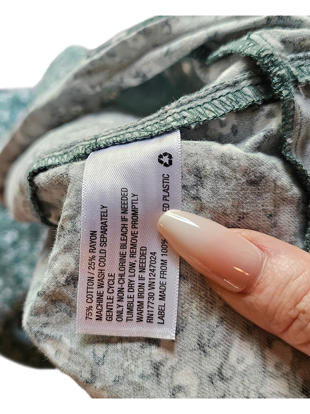 Universal Thread Green Floral Tiered Midi Skirt Cottagecore Prairie Boho Pockets - Picture 4 of 6